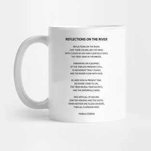 Reflections on the River Poem Mug